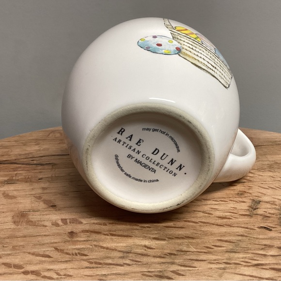 🟡 Vintage Rae Dunn “Hunt” - Beautiful Easter Mug / Cup for your Coffee or Tea - Picture 7 of 11